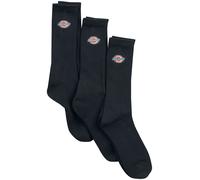 Dickies Valley Groove 3er-Pack Socken schwarz in EU 43-46