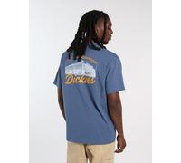 Dickies - Wellsville mittelschweres T-shirt, Herren, Blau, Größe: XXL