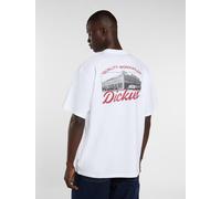 Dickies - Wellsville mittelschweres T-shirt, Herren, Weiß, Größe: OS