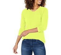 Dickies Women's Ls Performance Tee Shirt, Bright Yellow, X-Large