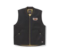 Dickies x H-D® Oversized Twill Vest Herren Weste Schwarz, XL XL schwarz