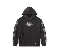 Dickies x H-D® Winged Horseshoe Oversized Pullover Hoodie Sweatshirt Schwarz, XL XL schwarz