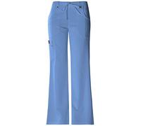 Dickies Xtreme 82011 Stretch-Schlupfkasack für Damen, mit Kordelzug und ausgestelltem Bein, Cargohose, Blau (Ceil Blue), X-Klein