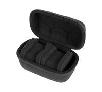 Dickly Uhren-Reiseetui, Uhrenbox, Uhrenvitrine, 2 Steckplätze mit Griff, Displayhalter, Uhren-Organizer-Box, Tragetasche für Digital