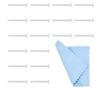 DICOSMETIC 20 Paar 925 Sterling Silber Ohrring Posts Flache Pad Ohrringstecker 2mm Silber Ohrring Pads Rohlinge Ohrringstift Mit 100 Stück Ohrmuttern Für Die Schmuckherstellung