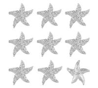 DICOSMETIC 8 Stück Strassknöpfe Metall Nähknöpfe Knöpfe Aus Zinklegierung Silberne Nähknöpfe Zum Nähen Basteln Jacken Mäntel Bohrung: 2.3 mm