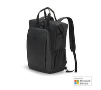 DICOTA Laptop-Rucksack Eco Dual GO für Microsoft Surface Kunstfaser schwarz bis 38,1 cm (15 Zoll) St.