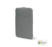 DICOTA Laptophülle Eco SLIM M für Microsoft Surface Kunstfaser grau bis 34,2 cm (13,5 Zoll) St.