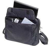 "Dicota Notebook Rucksack mit USB-Maus, integrierter Trolley, mit Tragegurt Value Toploading Kit Passend für maximal: 39,6 cm (15,6\") Schwarz"