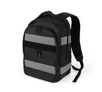 Dicota Reflective - V2 - Rucksack - Thermoplastisches Polyurethan (TPU), 600D RPET - Schwarz - 15.6"