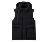 Didadihu Softshellweste Herren Freizeit Outdoor Fleeceweste Ärmellose Jacke Casual Leicht Weste Steppweste Gefütterte Laufweste Pufferweste Winterweste Männer Hybrid Daunenweste Arbeitsweste