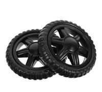 Didiseaon 2 Stück Stabile Kunststoff Ersatzrollen für Einkaufstrolley mit Robustem Design Leicht Austauschbar den Täglichen Transport