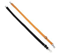 Didiseaon 2 Stück Verstellbarer Schultergurt Gelb Schwarz Ersatzriemen Handtaschen Zubehör Strap Langlebig mit Knopfverschluss für Taschen und Handtaschen