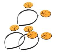 Didiseaon 3 Stück-pack Leichte und Bequeme Sport Stirnbänder aus Gewebe und Kunststoff Stylische Haaraccessoires für Erwachsene bei Sportveranstaltungen und Partys