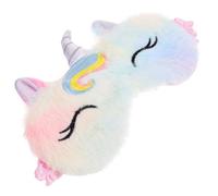 Didiseaon Reise Plüsch Augenmaske Kinder Elastische Schlafaugenbinde Leichte Atmungsaktive Augenabdeckung Für Mittagsschlaf Bunt Komfortabel Für Schule Und Reisen