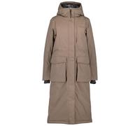 Didriksons Leya Womens Parka Long 3 - Damen Langmantel, Größe:42, Farbe:mocha brown