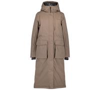 Didriksons Leya Womens Parka Long 3 - Damen Langmantel mocha brown 34