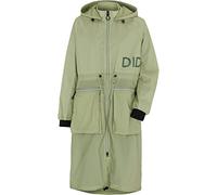Didriksons W Serena Parka Long Grün - Langer wasserabweisender Damen Parka, Größe 36/38 - Farbe Soft Green