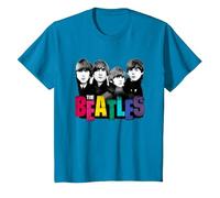 Die Beatles bunt T-Shirt, Kinder, Saphir, 152
