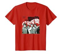 Die Beatles - GEH zurück Lass Mich Nicht im Stich T-Shirt, Kinder, Rot, 98