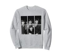 Die Beatles John Paul George & Ringo Hilfe! Film 1964 Sweatshirt, Unisex für Erwachsene, Grau Meliert, L