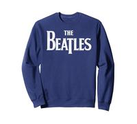 Die Beatles - Klassisches Logo Sweatshirt, Unisex für Erwachsene, Marineblau, XXL