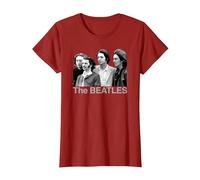 Die Beatles Windy Beatles T-Shirt, Damen, Cranberry, L