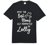 Die besten Mütter Werden zur Lolly Grandma befördert Comfort Colors Adult Heavyweight T-Shirt