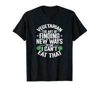 Die Kunst, Neue Wege zu Finden - pflanzlicher Humor Preisgünstiges Grafik-T-Shirt, Herren, Schwarz, XL