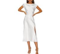 Die modischen Denim-Jeans im zerrissenem Stil bieten dir ein komfortables Tragegefühl., Weiss/opulenter Garten, Mittel