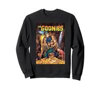 Die Schatzszene der Goonies Sweatshirt, Unisex für Erwachsene, Schwarz, L