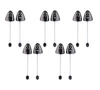 Die Schuhanzieher 5 Paar Set - Schuhspanner aus Kunststoff - mit Spiralfeder - Form: Damen ELEGANT - Made in Germany - z2483 (39-42)