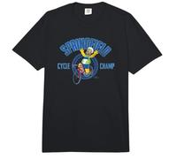 Die Simpsons Homer Springfield Cycle Champ Collegiate C2 Comfort Colors Adult Heavyweight T-Shirt