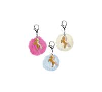 DIE SPIEGELBURG 0015125 Schlüsselanhänger Pferdefreunde (Plüsch+Metall), sortiert