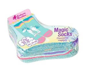 DIE SPIEGELBURG 0015303 Magic Socks Einhorn-Paradies, one size (Gr. 26-36)