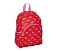 DIE SPIEGELBURG 0015702 Kleiner Rucksack Pferdchen rot Glühwürmchen