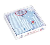 Die Spiegelburg 13975 Geschenkset Mütze + Nickituch BabyGlück, hellblau (one Size)