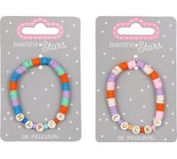 DIE SPIEGELBURG 18713 Armband Happy & Lucky - beautiful Stars, sortiert