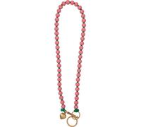 DIE SPIEGELBURG 21784 Schlüsselband Holzperlen - Happy together, sortiert