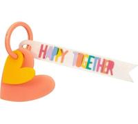 DIE SPIEGELBURG 22594 Schlüsselanhänger Herz - Happy together - sortiert