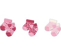 Die Spiegelburg Babysöckchen, rosa - BabyGlück (3 Paar), one size