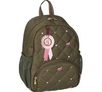 Kleiner Rucksack Pferdefreunde, oliv