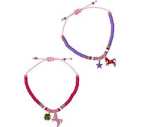 Die Spiegelburg Armband Pferdefreunde, sort. (mit bunten Disc-Perlen)