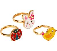 Die Spiegelburg - Ring (Marienkäfer, Hase und Küken), Fröhliche Ostern!, sort.