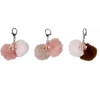 Schlüsselanhänger Pompom Pferdefreunde, sort.