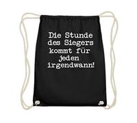 Die Stunde des Siegers kommt für jeden irgendwann! - Baumwoll Gymsac