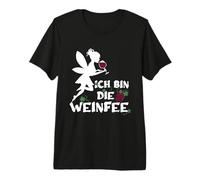 Die TUT nix die Will nur Wein JGA Malle Weinkönigin Weinfee Premium T-Shirt