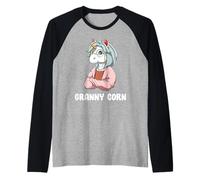 Die Weise Einhorn-oma - Die Lustige Oma Raglan