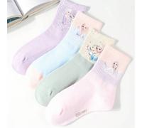 Diese 1/4 Paar Disney Kindersocken sind für Frühling, Sommer, Herbst und Winter geeignet. Sie zeigen Elsa aus Die Eiskönigin und sind sowohl für Junge