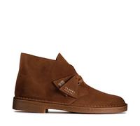 Diese Clarks Desert Boots sind aus hochwertigem Wildleder gefertigt. Die Innenseite der Schuhe ist aus Leder, wodurch sie wunderbar weich und atmungsaktiv sind. Die Kreppsohle bietet hervorragenden Ha